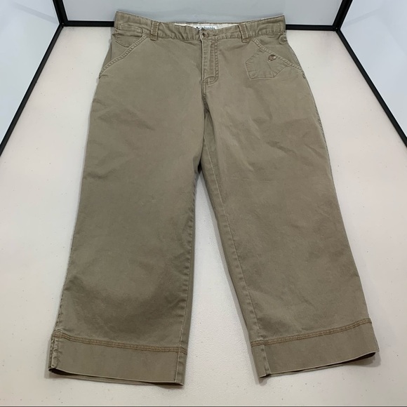 Columbia Pine Creek Capri Size 6 Beige Hiking Women - Picture 3 of 11